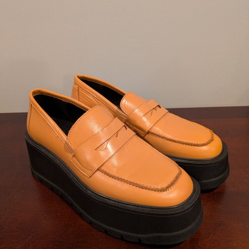 Free People Nico Platform Loafer  Size 37 US size‎ 6, 6.5